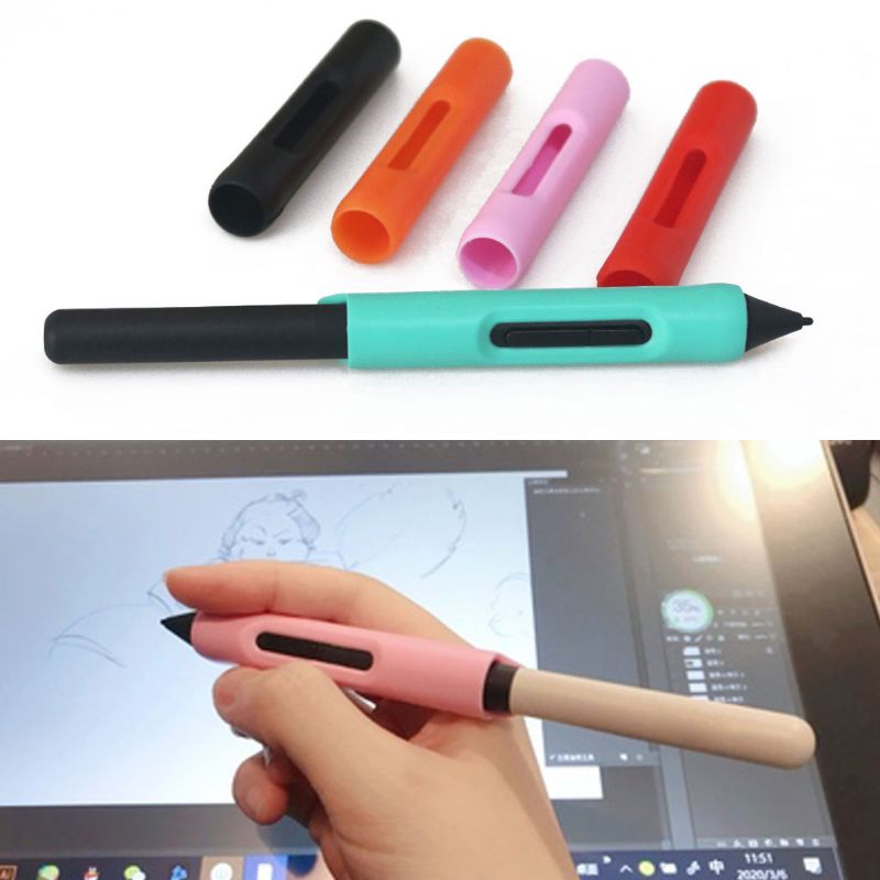 Wacom Tablet Accessories - สําหรับ Wacom LP-180-0S LP-190-2K LP-1100-4K แท็บเล็ตปากกาสําหรับกรณีซ็อกเก็ตปากกาซิลิโคนอุปกรณ์เสริมที่ดีที่สุดขาย