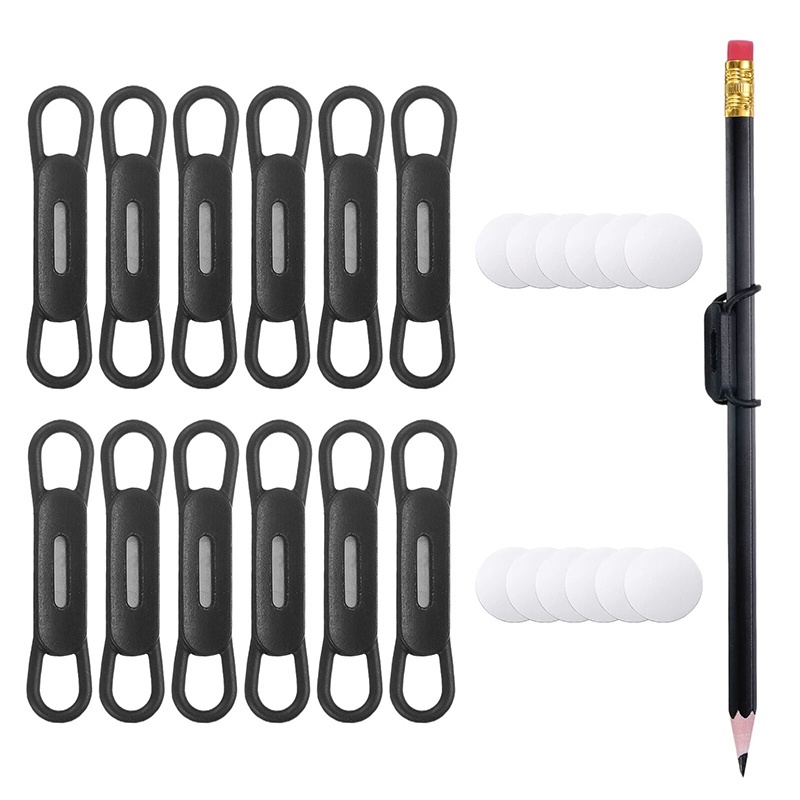 Tablet Accessories For Kids - ที่วางปากกาแม่เหล็ก คลิปหนีบปากกาสำหรับแท็บเล็ต อุปกรณ์อเนกประสงค์ ปรับระดับได้ ที่วางปากกาซิลิโคน สำหรับจัดระเบียบอุปกรณ์สำนักงานและโรงเรียน