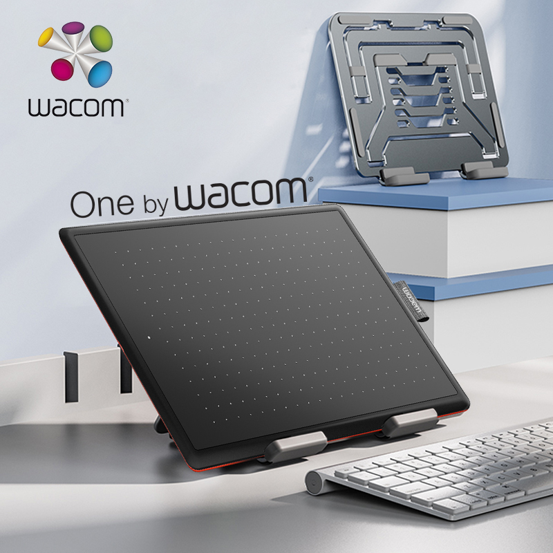 Wacom Tablet Accessories - Wacom CTL-672แท็บเล็ตกราฟิกขนาด10.9x7.4นิ้วสำหรับวาดภาพและเล่นเกม Osu แท็บเล็ตปากการะดับ2048รองรับแอนดรอยด์/วินโดว์/Mac OS
