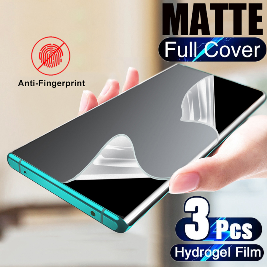 Realme Gt 6 - 3Pcs Matte Hydrogel ฟิล์มสำหรับ OPPO Realme