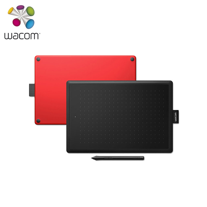 Wacom Tablet Accessories - One by Wacom CTL-472 แท็บเล็ตกราฟิกดิจิตอลสําหรับการวาดภาพและเกม OSU,