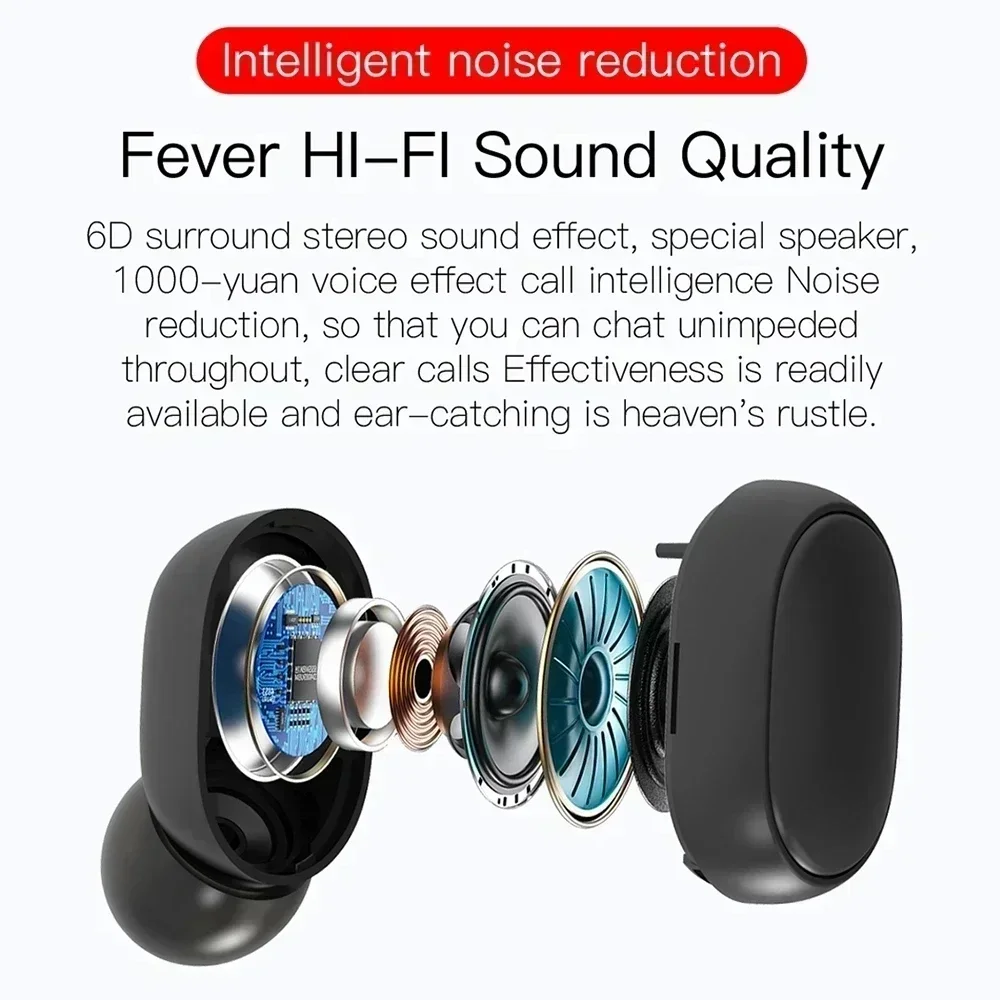 หูฟังบลูทูธ TWS หูฟังไร้สาย หู - Wired Earphone Lightning บทวิจารณ์และราคา