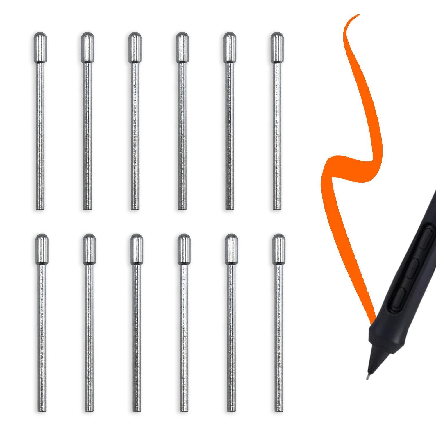 โลหะ Nibs เหมาะสําหรับ Wacom M - Wacom Tablet Accessories บทวิจารณ์และราคา
