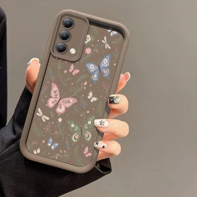 เคสโทรศัพท์ลายดอกไม้ผีเสื้อ สำ - Realme C67 บทวิจารณ์และราคา