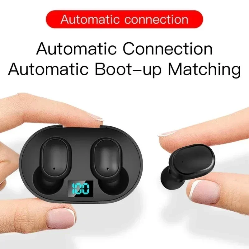 TWS E6S หูฟังบลูทูธ ชุดหูฟังบล - Wired Earphone Lightning บทวิจารณ์และราคา
