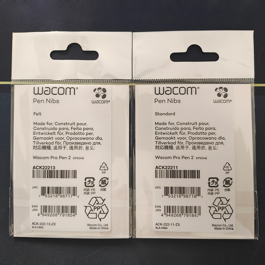 10ชิ้น/แพ็ค Wacom Pro Pen 2สีด - Wacom Tablet Accessories บทวิจารณ์และราคา