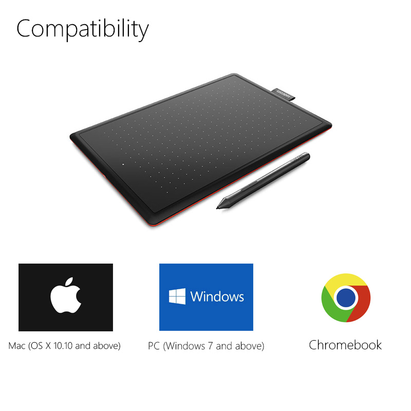 One by Wacom CTL-472 แท็บเล็ตก - Wacom Tablet Accessories บทวิจารณ์และราคา